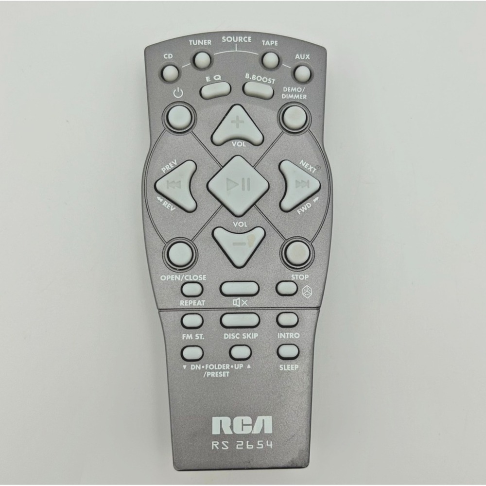 Original Authentic RCA RS2654 Home Theater‎ Remote Control Silver